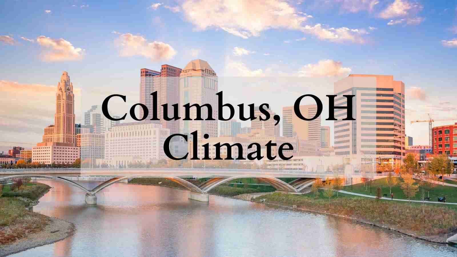 Columbus, OH Climate
