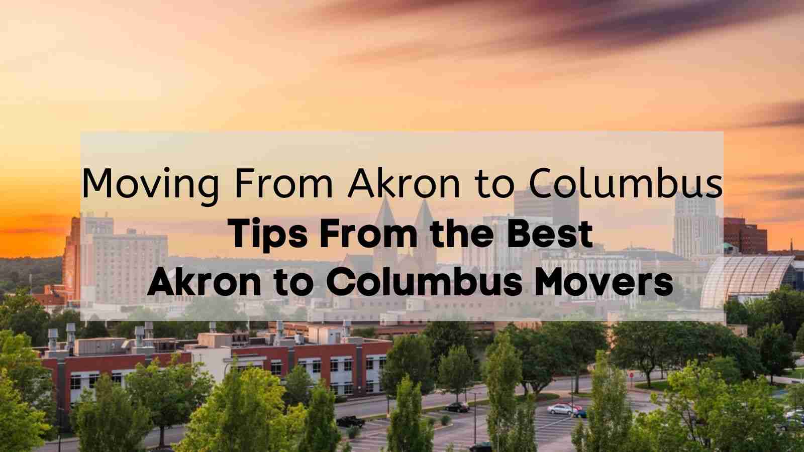 Ariel view of downtown Columbus Ohio, trees, and buildings.