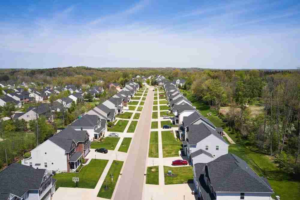 a view of a sweetwater ohio up and coming neighborhood